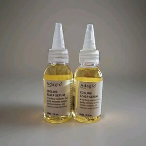 2X ADAGIO Soothing Relief Cooling Scalp Serum 1 fl.oz New Without Box